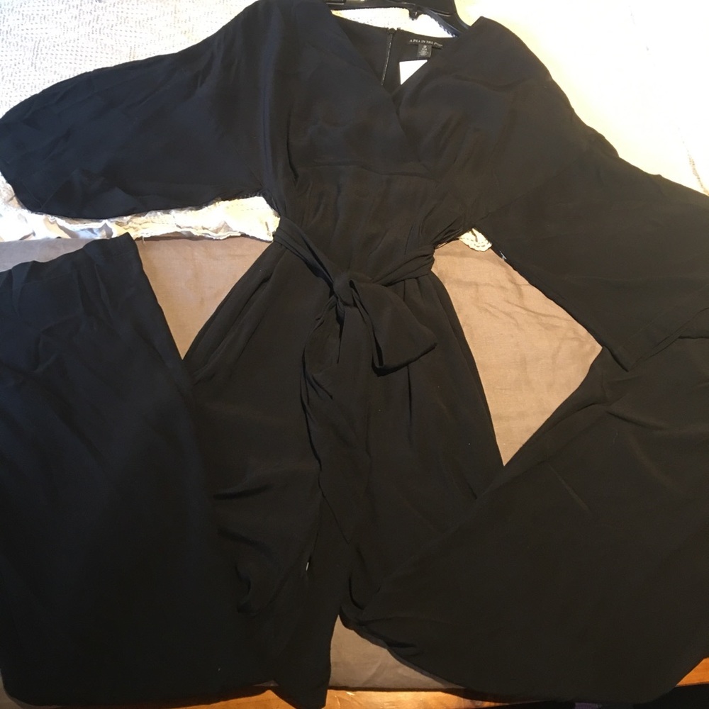 A Pea in a pod maternity jumpsuit